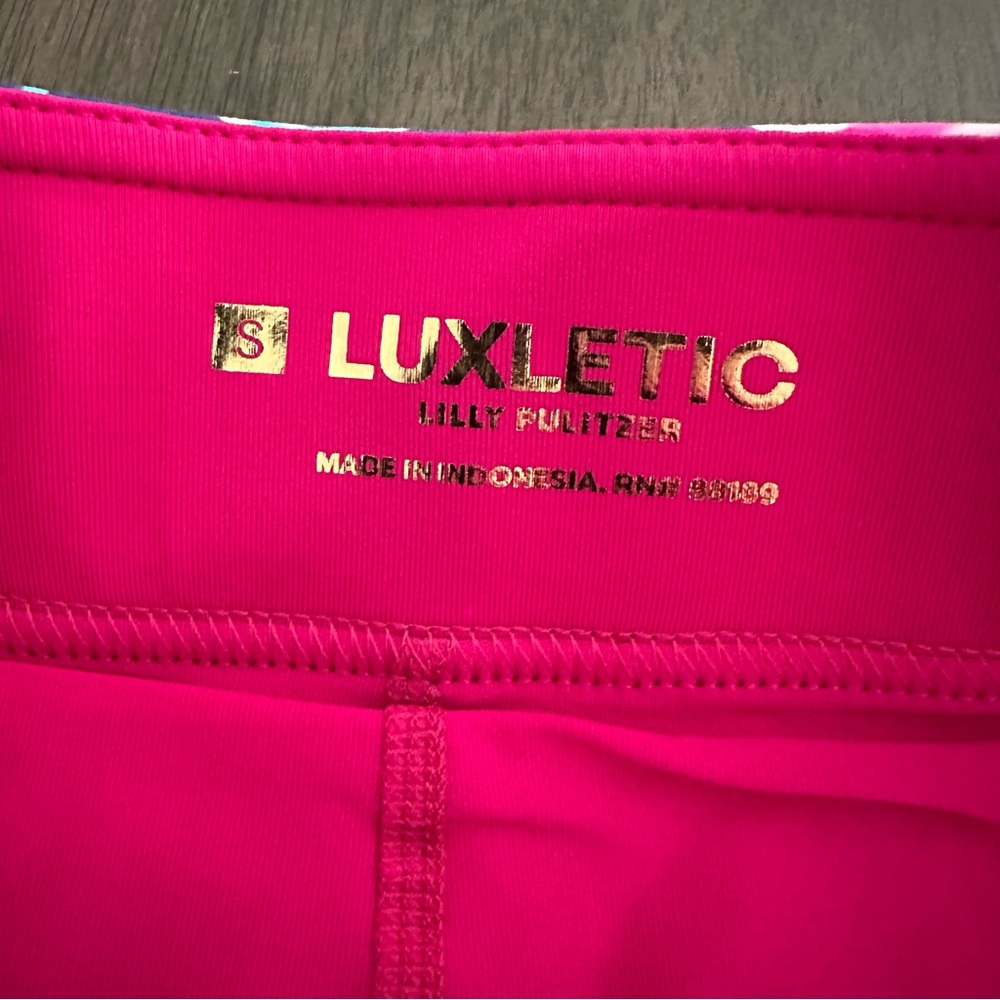 Lilly Pulitzer Pink and Blue Mini Skirt - Picture 9 of 10